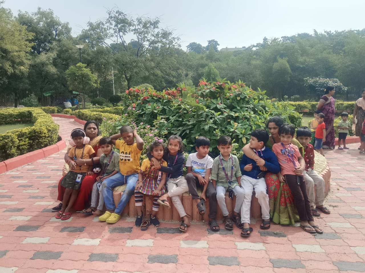 Sri Sai Tapasya Day Care & Primary School - Feel the mother's stretch expands, adding depth and significance to the experience.